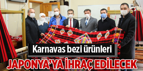 Karnavas bezi ürünleri Japonya’ya ihraç edilecek