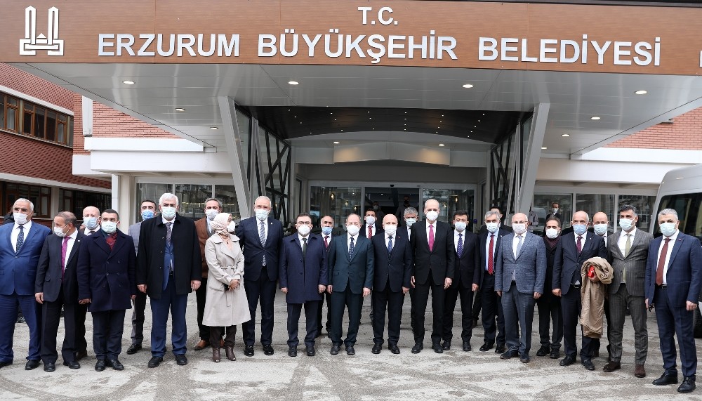 Ak Parti Genel Başkanvekili Prof. Dr. Kurtulmuş’tan Büyükşehir’e ziyaret