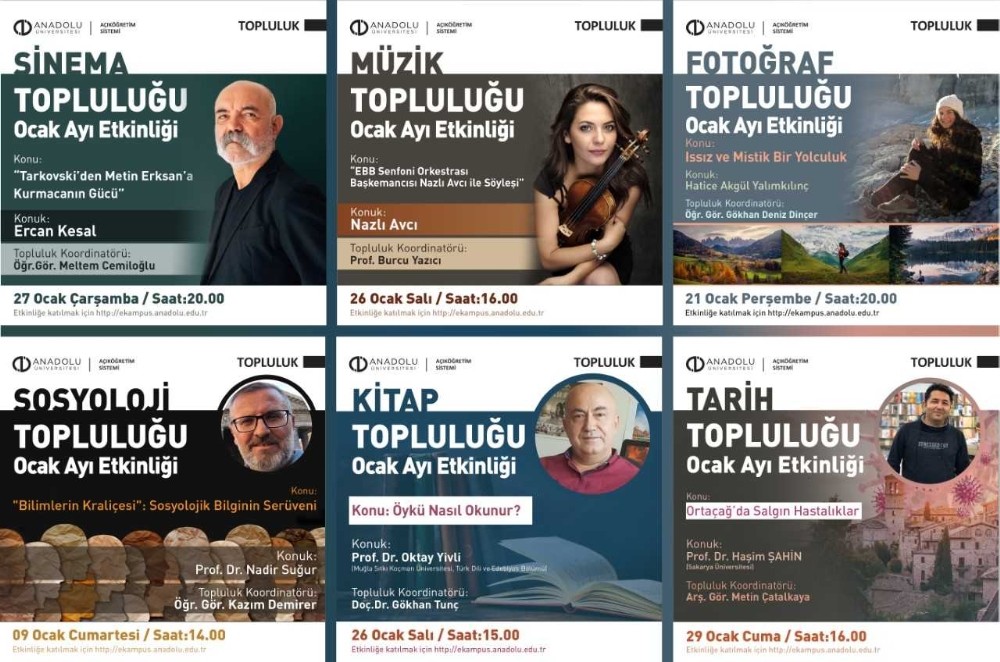 “Çevrim içi Öğrenci Toplulukları” yeni dönemde de öğrencileri yalnız bırakmıyor