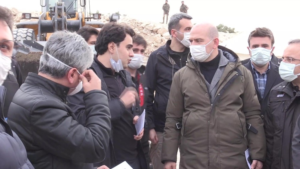 İçişleri Bakanı Süleyman Soylu İdlib’de