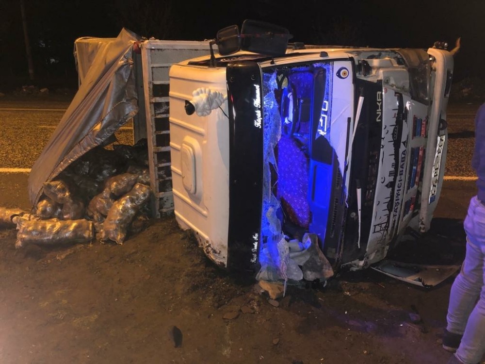 Kahramanmaraş’ta trafik kazası: 1 yaralı