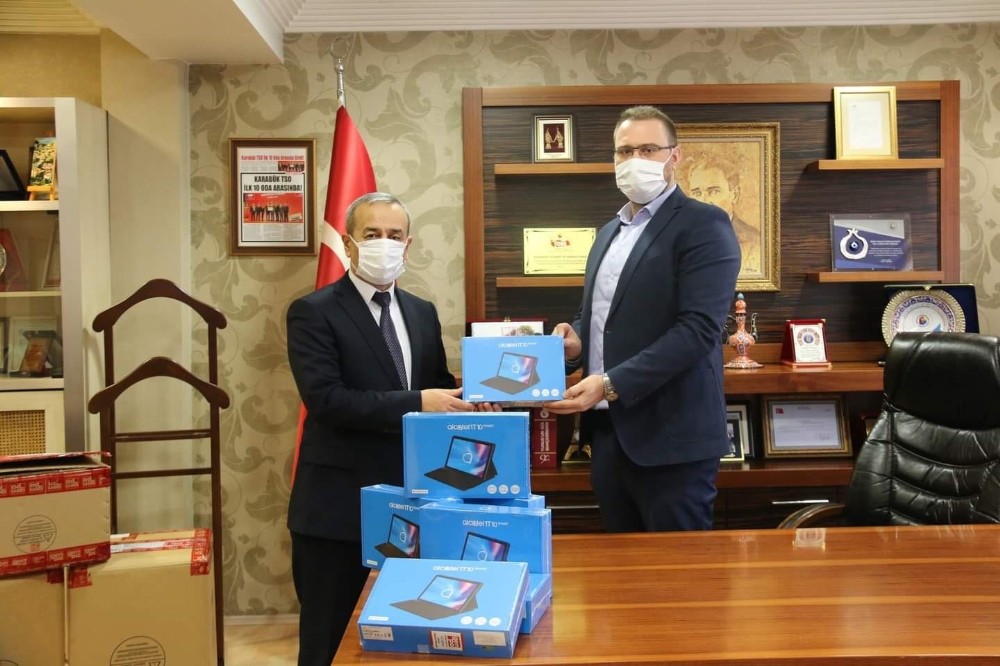 Karabük TSO’dan öğrencilere tablet desteği