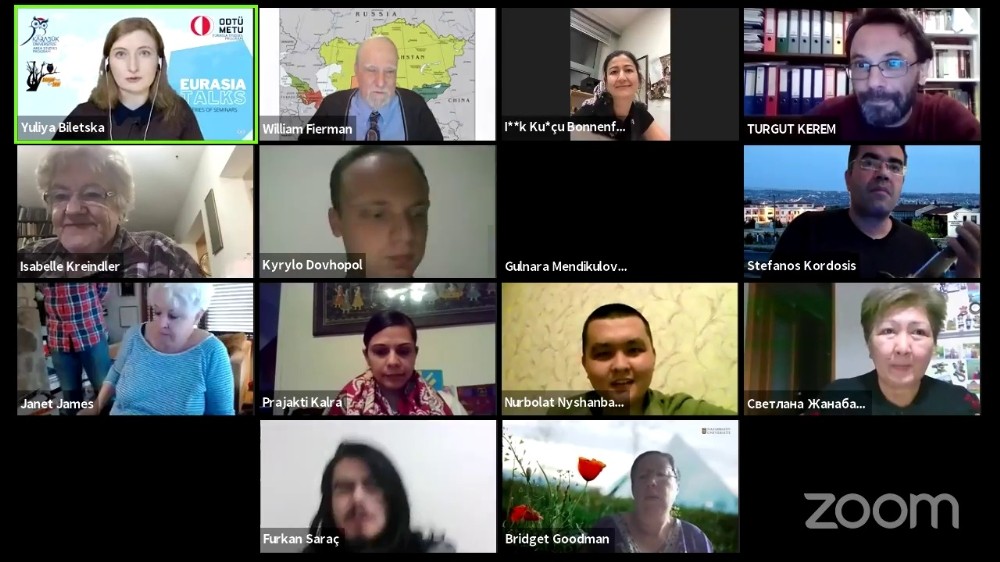 KBÜ’de, Kazakistan’daki dil politikaları konuşuldu