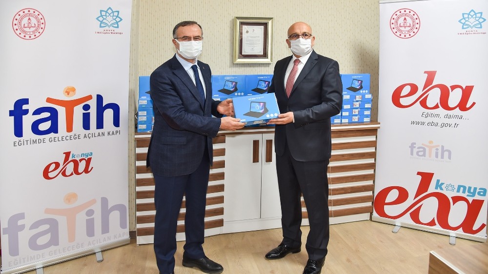 Konya Sanayi Odası’ndan öğrencilere tablet desteği