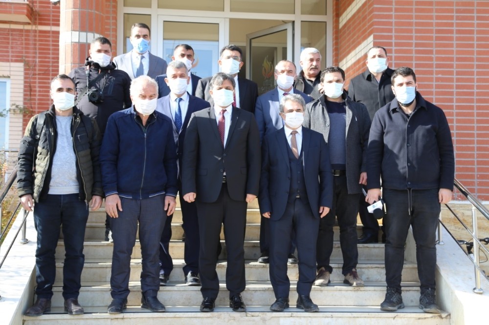 Siirt Üniversitesi Rektörü Prof. Dr. Şındak basın mensupları ile bir araya geldi