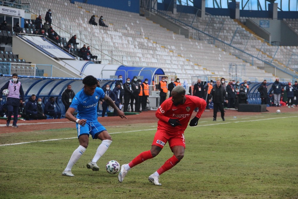 Süper Lig: BB Erzurumspor: 0 – Gaziantep FK: 0 (İlk yarı)