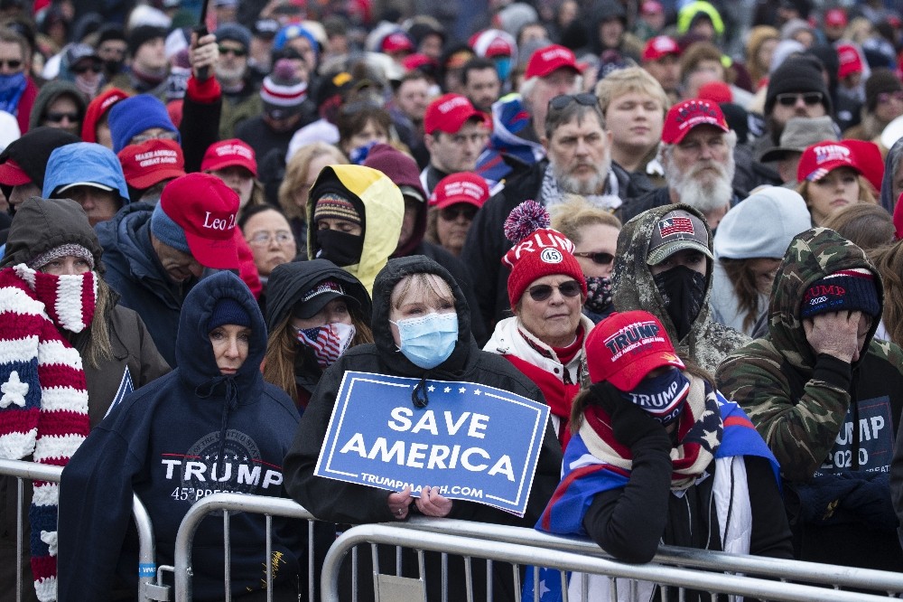 Trump: “Asla pes etmeyeceğiz. Asla boyun eğmeyeceğiz”