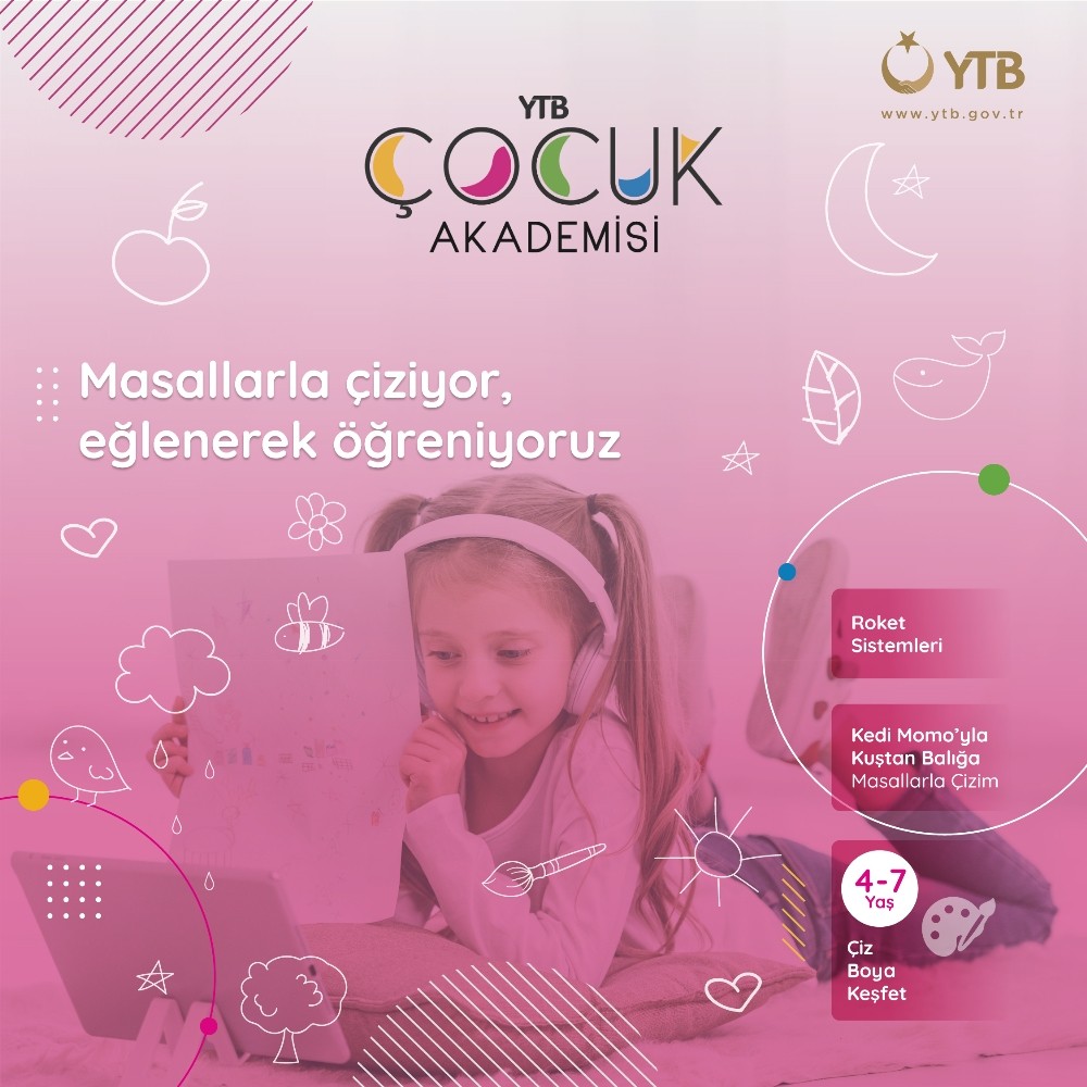 YTB Çocuk Akademisi eğitimleri istek üzerine tekrar başlıyor