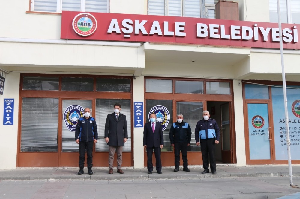 Zabıta ekiplerine teşekkür ziyareti