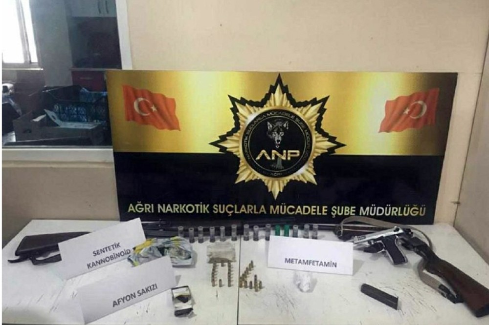 Ağrı’da uyuşturucu operasyonu: 7 tutuklama
