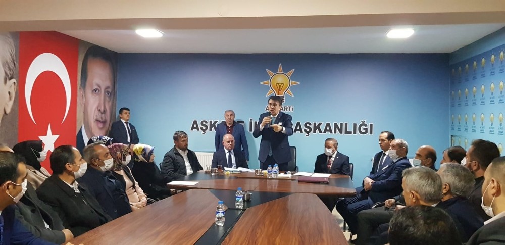 Ak Parti Milletvekili İbrahim Aydemir Aşkale’de