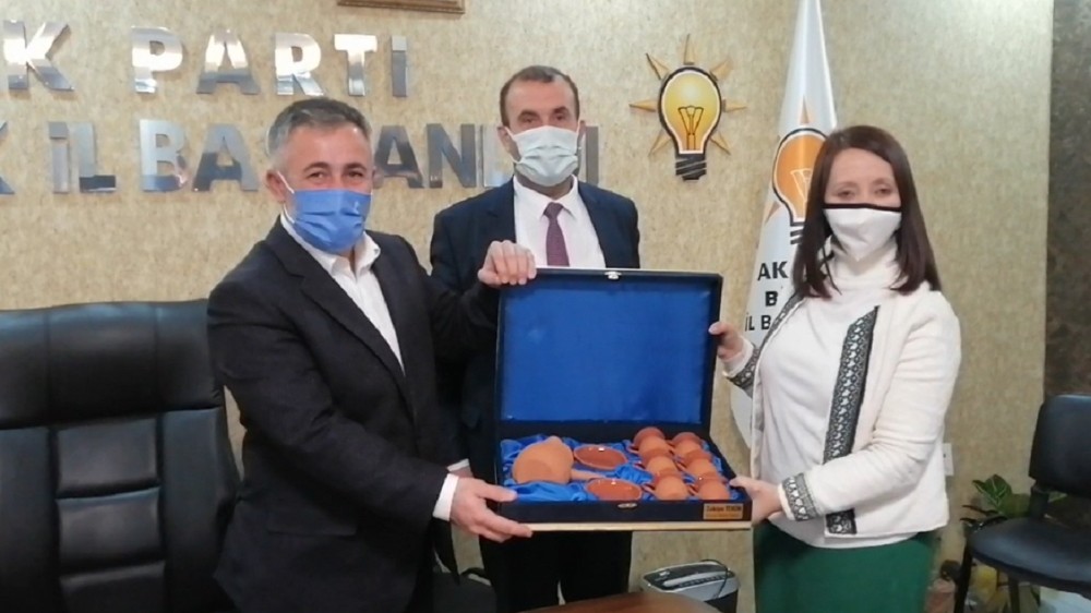 AK Parti Pazaryeri İlçe Teşkilatı’ndan İl Başkanı Yıldırım’a ziyaret