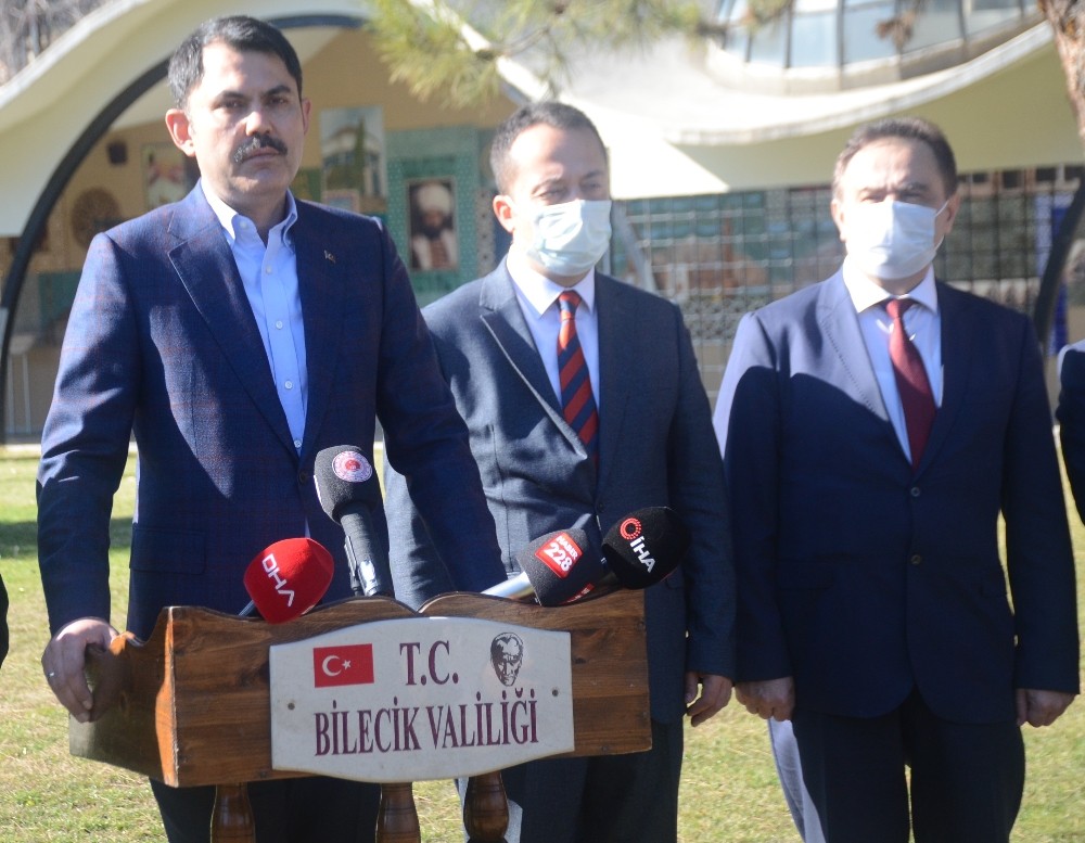 Başkan Şahin, Bakan Kurum’da 26 milyon TL’lik projenin sözünü aldı