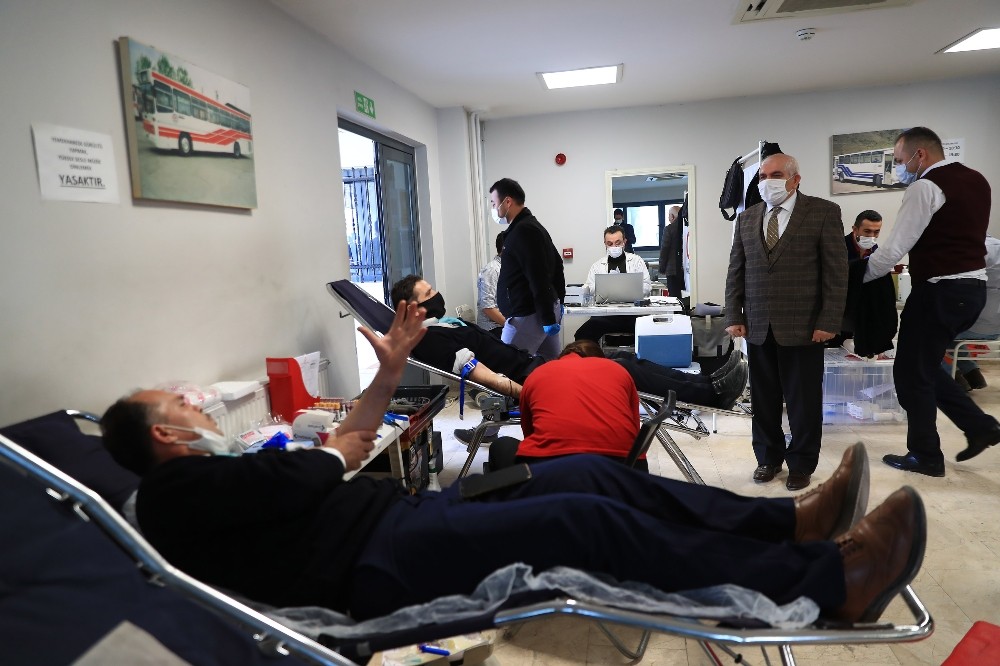 Büyükşehir Ulaşım AŞ’den kan bağışında 5. kez destek