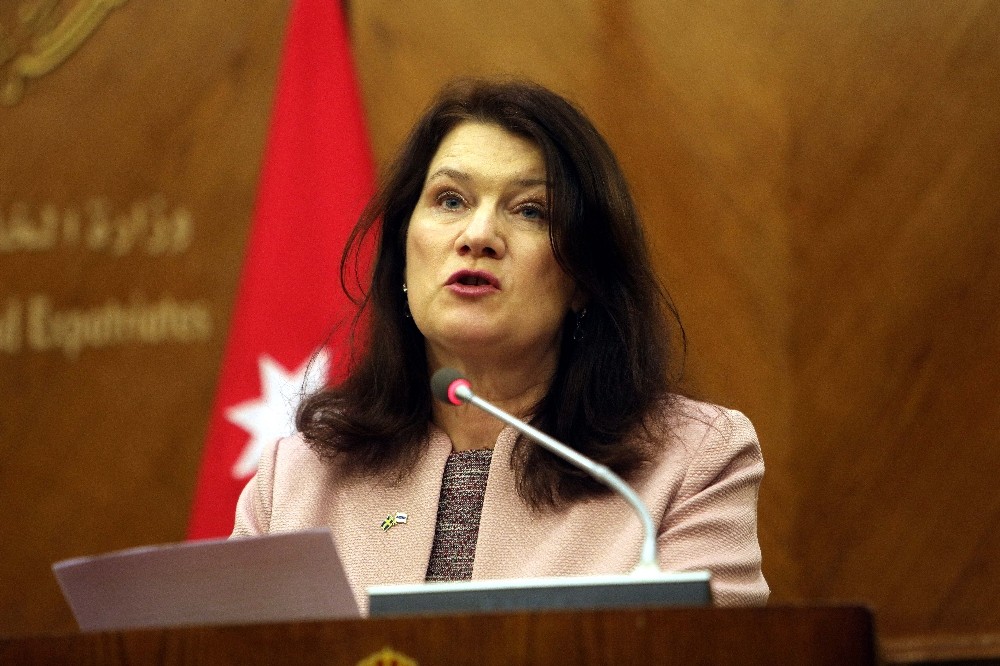 İsveç Dışişleri Bakanı Linde’den Türkiye’ye taziye mesajı