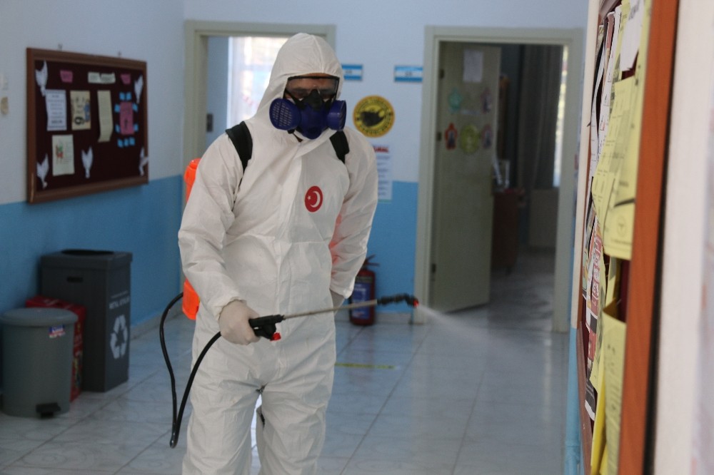 Karabük’te köy okullarında yüz yüze eğitim hazırlıkları devam ediyor