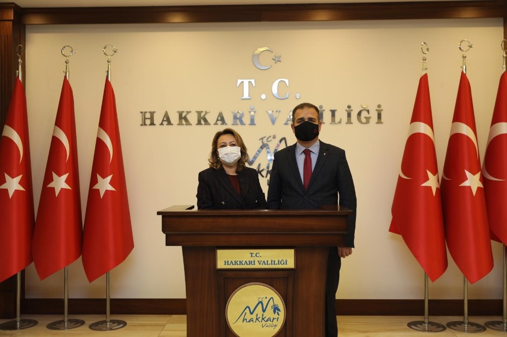 Kültür ve Turizm Bakan Yardımcısı Özgül Özkan Yavuz Hakkari’de