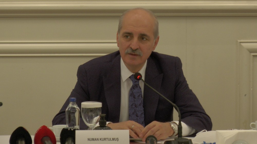 Numan Kurtulmuş: “Zorlu süreçte tezgahın dağılmamasını sağlamaya çalıştık”