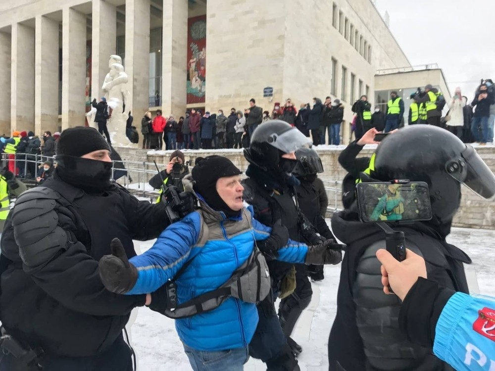Rusya’da Navalny’ye destek gösterilerinde bin 90 protestocu gözaltına alındı