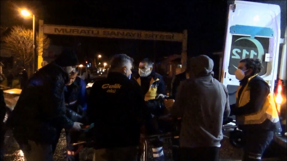 Tekirdağ’da trafik kazası: 2 yaralı