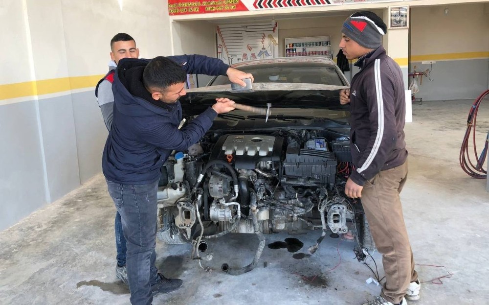 Terör nedeniyle yarım kalan Suriye sınırındaki sanayi sitesi faaliyete geçti