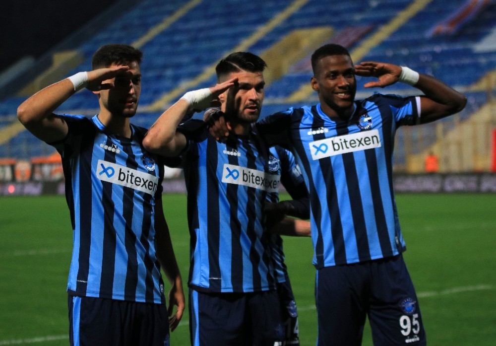 TFF 1. Lig: Adanaspor: 0 – Adana Demirspor: 1 (İlk yarı sonucu)