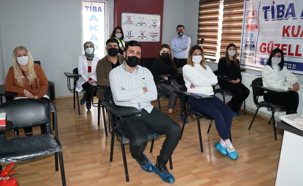 Tiba Akademi’de mesleki yeterlilik sınavı