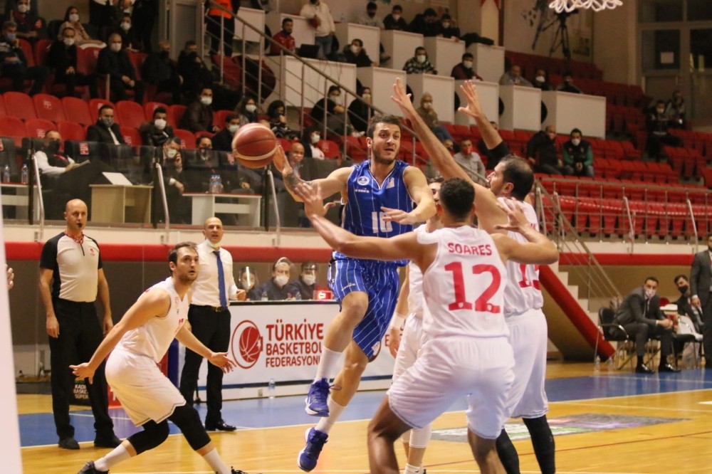 Türkiye Basketbol Ligi: Samsunspor: 74 – Kocaeli Büyükşehir Belediyesi Kağıtspor: 71