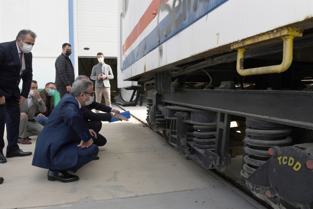 Vali Su, Yenice Lojistik Merkezinde incelemelerde bulundu