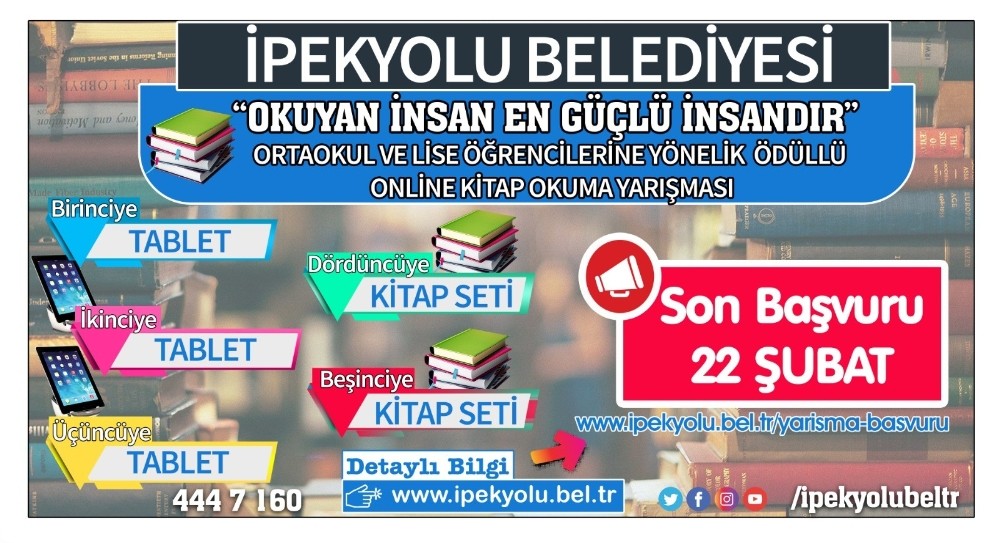 Van’da ortaokul ve lise öğrencilerine yönelik kitap okuma yarışması düzenlenecek