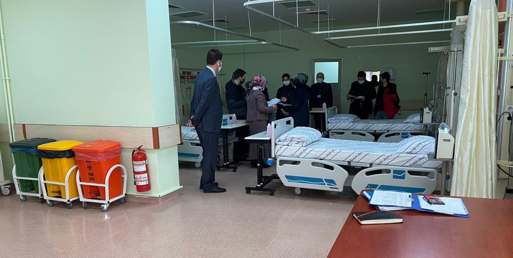 Pasinler İbrahim Hakkı Devlet Hastanesi çalışmalarına hız kesmeden devam ediyor