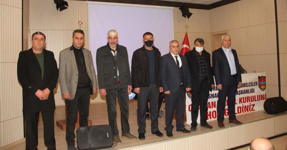 Oltu Şoförler ve Otomobilciler Esnaf Odası Başkanlığına Fidan seçildi