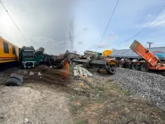 Nevşehir’de facia! Yük treni ile Tır Çarpıştı